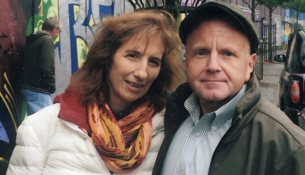 Grace Rodriguez ’86LW and John J. Sullivan ’85LW in Ireland in 2015