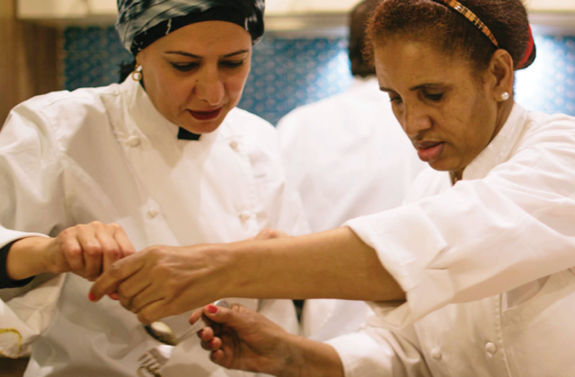 Refugee chefs in NYC